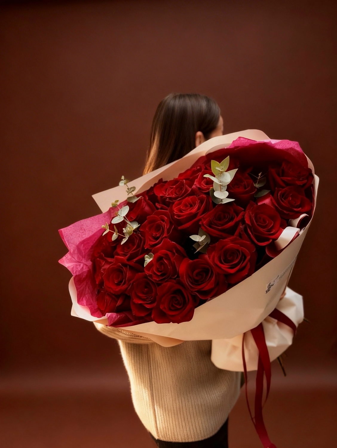 25 красных РОЗ