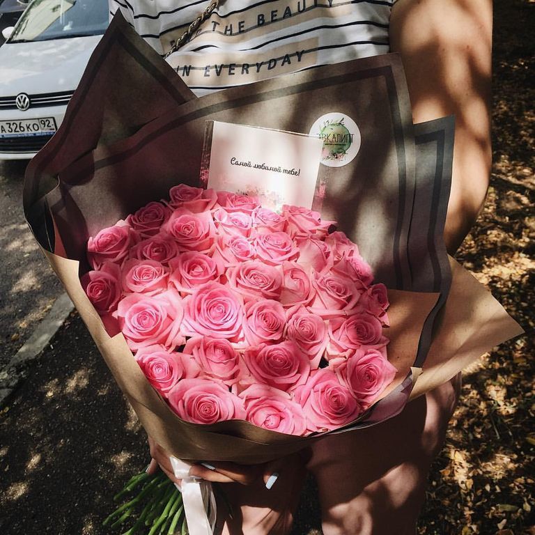 33 РОЗЫ, PINK 33 РОЗЫ, PINK