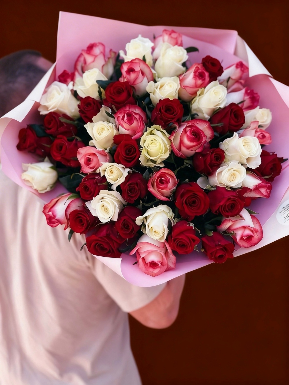 51 роза микс