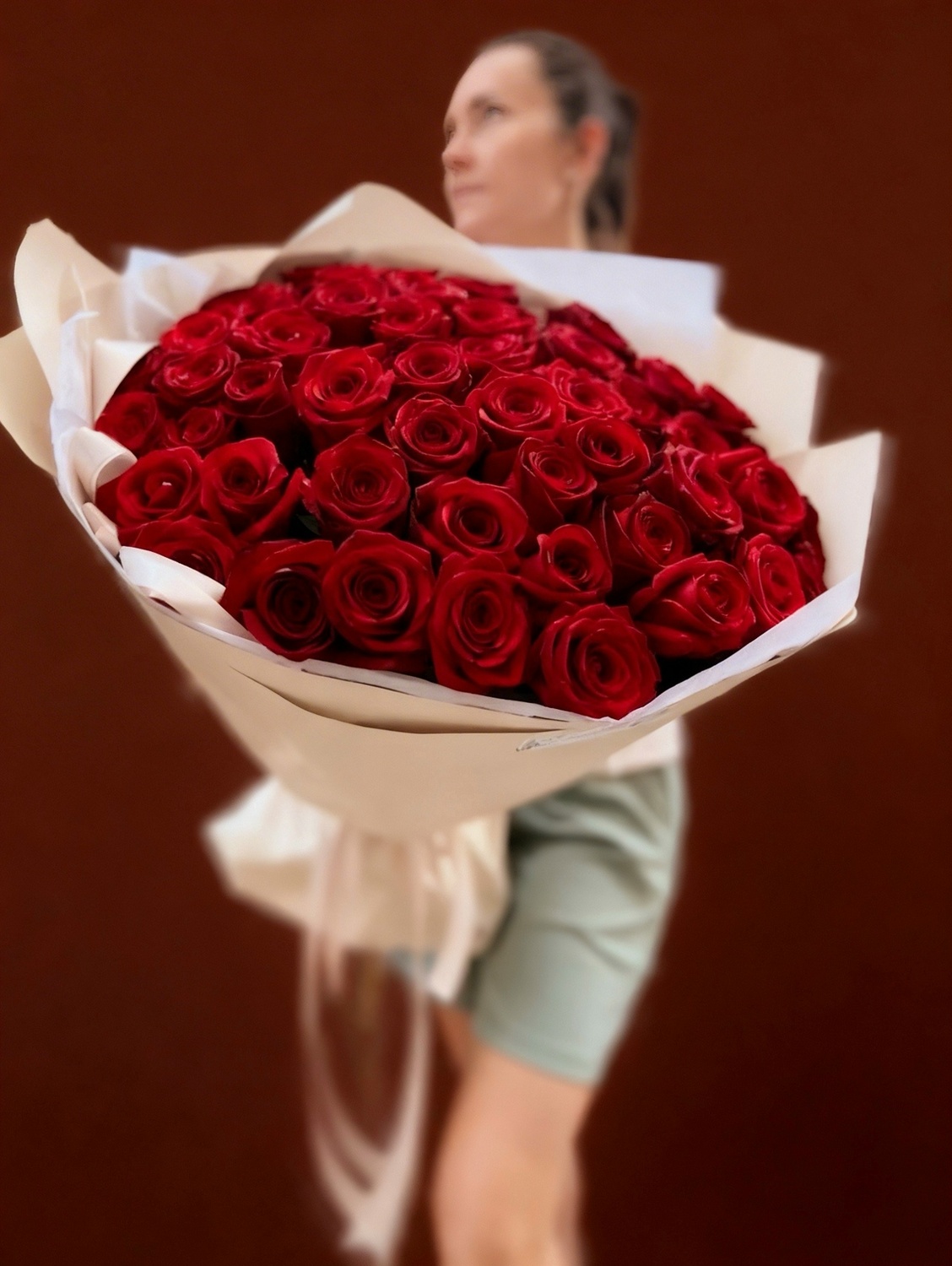 51 красная РОЗА