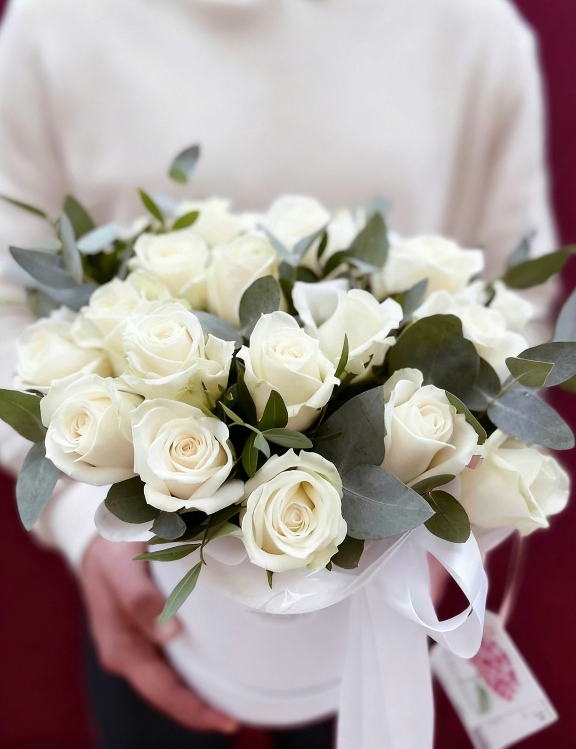 21 РОЗА В КОРОБКЕ