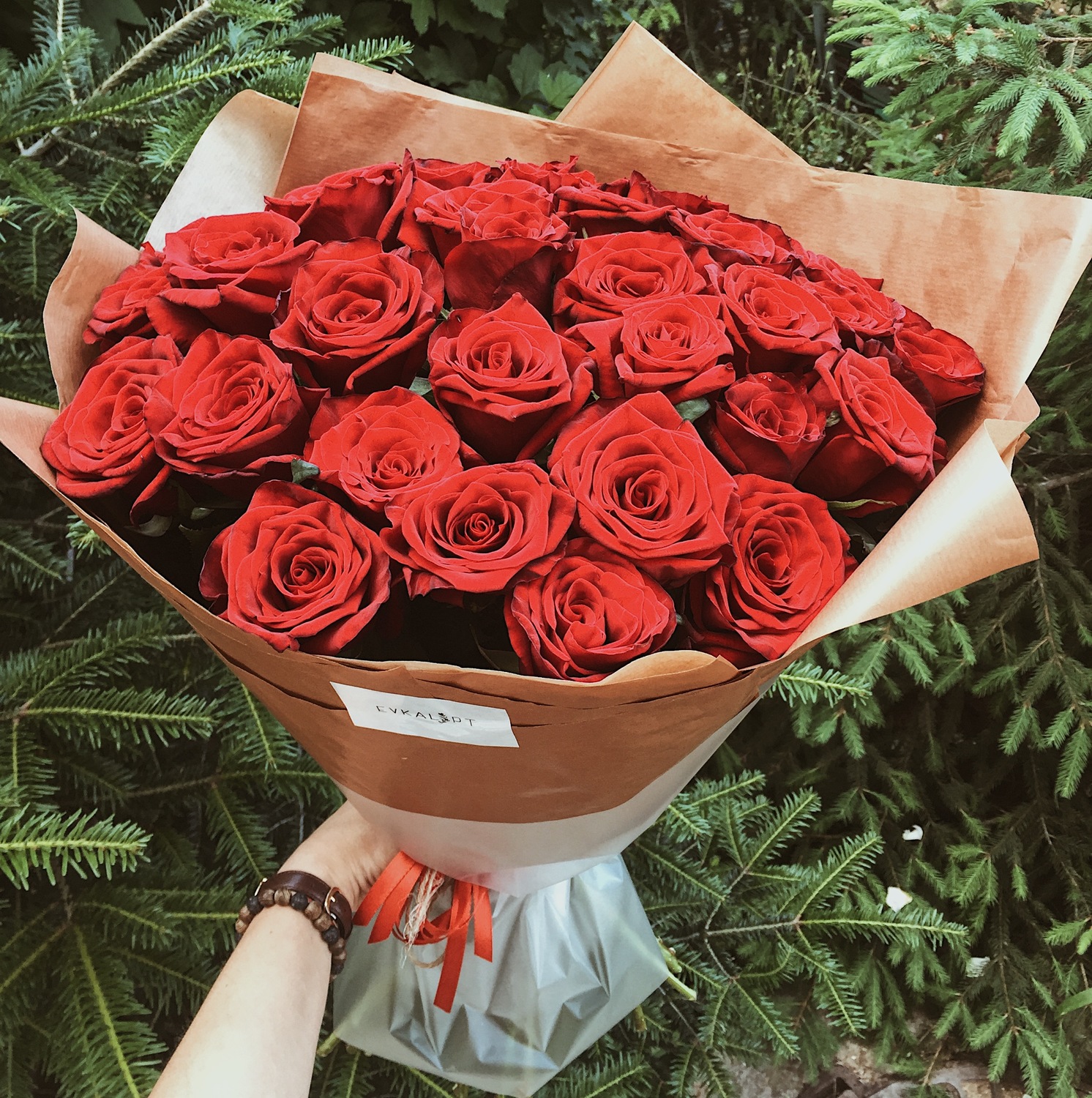 35 красных роз, RED 35 красных роз, RED